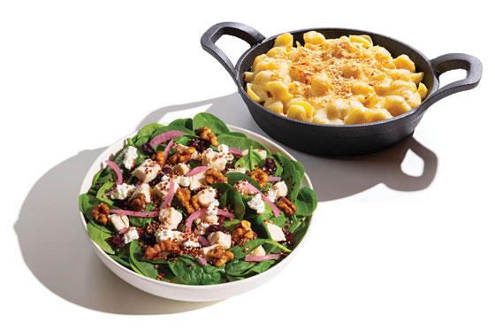 Salad and Mac