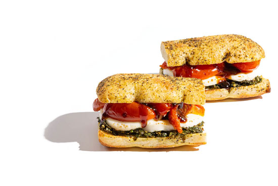 Tomato Mozzarella Sandwich