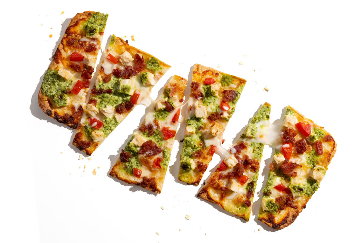 Chicken Bacon Jalapeno Ranch Flatbread