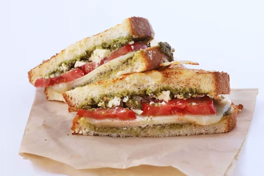 Pesto Grilled Cheese